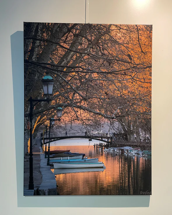 Annecy, Pont des amours - 60x80cm